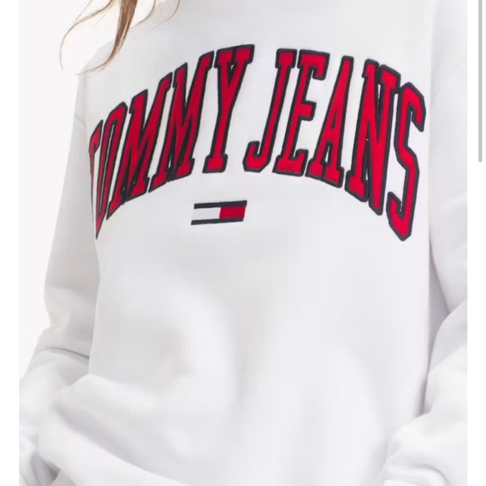 Tommy Hilfiger - Crewneck - Women’s - White - XL (could fit L/XL)